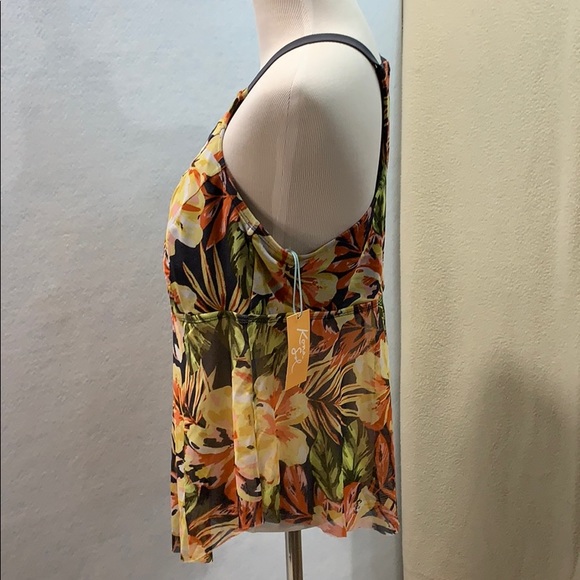 Floral Tankini Top - Picture 9 of 11